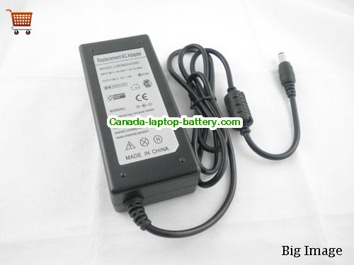 Canada  12V 4A 48W LCD/Monitor/TV power adapter 